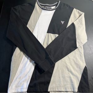 Hypland Worldwide Mens Sweater Multicolor Pullover Crewneck Sz XL